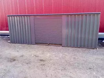 Вместительный контейнер для хранения с рольставнями в дер. Базарово, Дмитровский р-н, МО